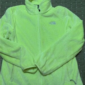 The North Face Lime Green Fleece Jacket